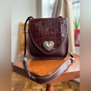 Brighton Crossbody Leather Brown Bag